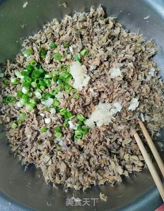 蒜香蒸槐花的做法步骤:6