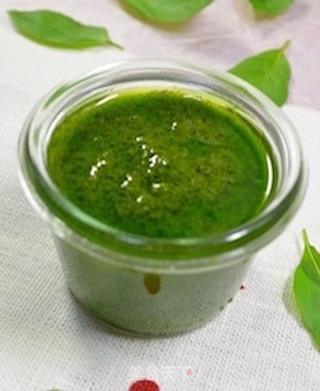 CoCoLc的私菜食谱经--扁桃仁罗勒青酱【肉桂罗勒版】的做法步骤:6