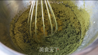 西屋特约之抹茶蜜豆蛋糕卷的做法步骤：2