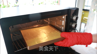 西屋特约之抹茶蜜豆蛋糕卷的做法步骤:8
