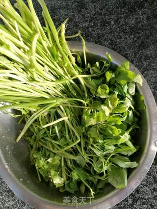野芹菜猪肉蒸饺的做法步骤:2