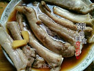 孜然蒜香寸骨的做法步骤:3