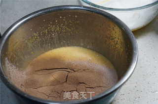 双味奶油戚风蛋糕的做法步骤:3