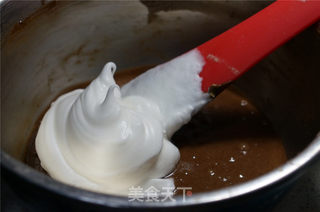 双味奶油戚风蛋糕的做法步骤:7