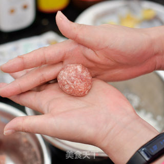 珍珠圆子的做法步骤:5