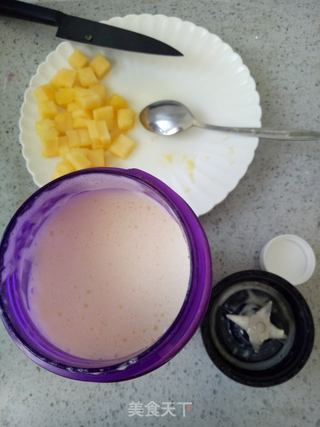 菠萝酸奶冰糕的做法步骤:6