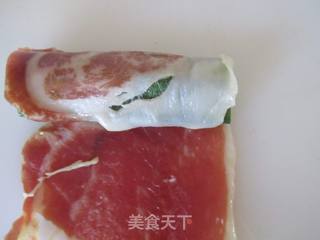秋葵火腿卷的做法步骤:5