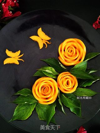 #蝶恋花芒果拼盘的做法图解11
