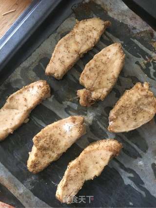 烤鸡胸肉的做法步骤：6