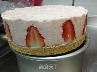 #第四节烘焙大赛暨是爱吃节#冻干草莓酸奶慕斯的做法步骤:14