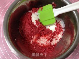 ##第四节烘焙大赛暨是爱吃节#冻干草莓酸奶慕斯的做法图解8