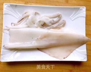 酱烤鱿鱼筒的做法步骤:3