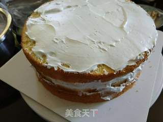 #第四届烘焙大赛暨是爱吃节#樱桃奶油生日蛋糕的做法步骤:11