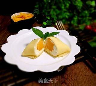 芒果班戟的做法步骤:20