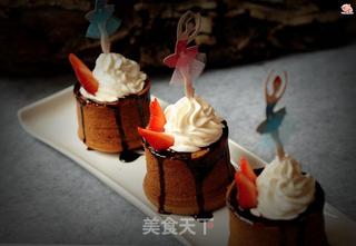 #第四届烘焙大赛暨是爱吃节#堡尔美克可可奶酪杯的做法步骤:17