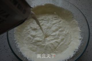 #第四届烘焙大赛暨是爱吃节#面包机版抹茶冰淇淋的做法步骤:4
