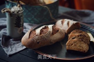 #第四届烘焙大赛暨是爱吃节#天然酵母果干欧包的做法步骤:12