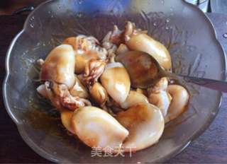 #第四届烘焙大赛暨是爱吃节#酱烤墨鱼仔的做法步骤:4
