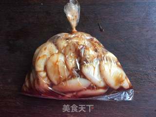 #第四届烘焙大赛暨是爱吃节#酱烤墨鱼仔的做法步骤:5