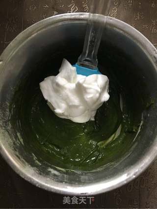 #第四届烘焙大赛暨是爱吃节#4寸抹茶裸蛋糕的做法步骤:11