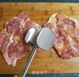 烤时蔬鸡腿卷的做法步骤:5
