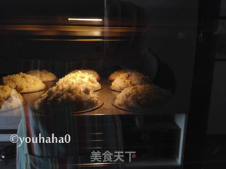 #第四届烘焙大赛暨是爱吃节#蜂蜜蓝莓马芬蛋糕的做法步骤:11