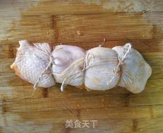 烤时蔬鸡腿卷的做法步骤:11