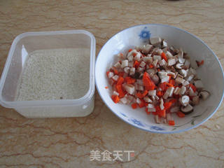 #第四届烘焙大赛暨是爱吃节#烤鸡肉糯米卷的做法步骤:5