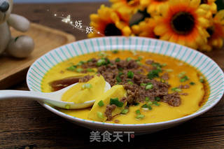 肉末蒸蛋的做法步骤:11
