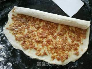 #第四届烘焙大赛暨是爱吃#大葱猪肉卷的做法步骤:7