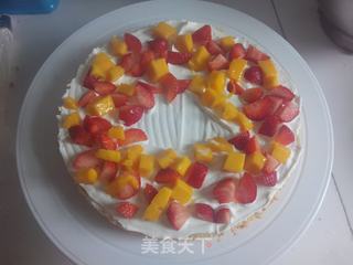 #第四届烘焙大赛暨是爱吃节#草莓雪人蛋糕的做法步骤:13