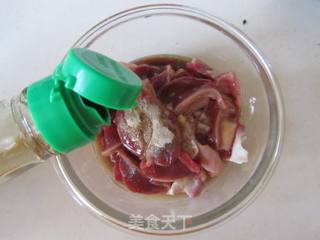 杭椒炒鸡胗的做法步骤:2