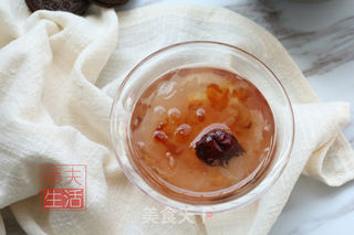 桃胶炖银耳的做法步骤:5