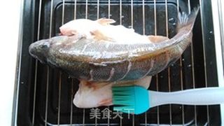 #第四届烘焙大赛暨是爱吃节#烤鱼的做法步骤：4