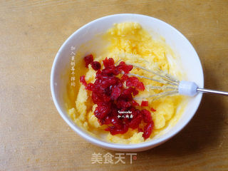 #第四届烘焙大赛暨是爱吃节#蔓越莓饼干的做法步骤:4