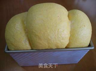 #第四届烘焙大赛暨是爱吃节#胡萝卜吐司的做法步骤:6