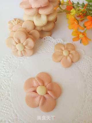 #第四届烘焙大赛暨是爱吃节#花朵饼干的做法步骤:12