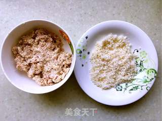 珍珠豆腐丸子的做法步骤:4