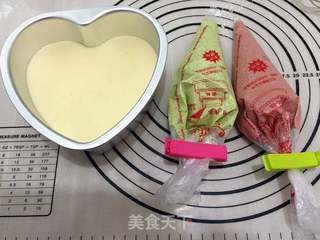 #第四届烘焙大赛暨是爱吃节#彩虹爱心戚风的做法步骤:16