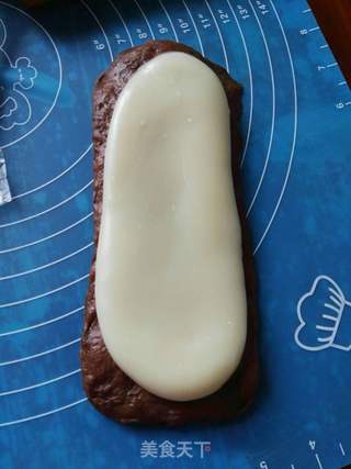 #第四届烘培大赛暨是爱吃#可可麻薯软欧的做法步骤：11