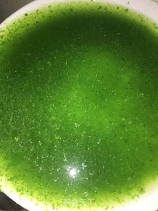 青菜汁粽子的做法步骤:5