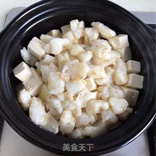 龙利鱼豆腐煲的做法步骤:10