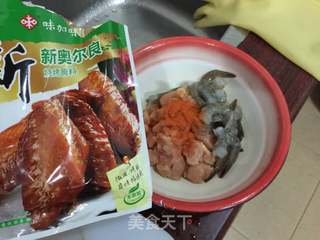 #第四届烘焙大赛暨是爱吃节#海陆吐司披萨的做法步骤:2