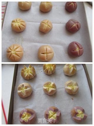 #第四届烘焙大赛暨爱吃节#椰蓉开口酥的做法步骤:11