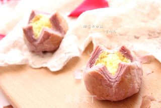 #第四届烘焙大赛暨爱吃节#椰蓉开口酥的做法步骤:13