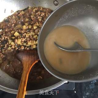 肉末土豆拌面(饭)酱的做法步骤:9