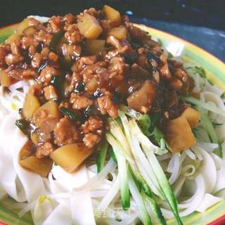 肉末土豆拌面(饭)酱的做法步骤:13