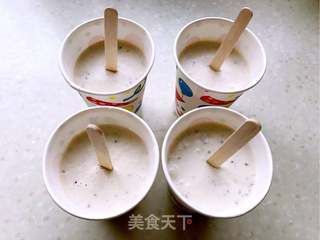#ACA第四届烘焙大赛#造色情怀 蜜豆豆乳冰糕的做法步骤:11