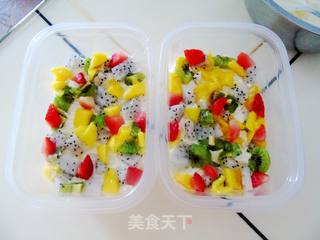 #第四届烘焙大赛暨是爱吃节#水果盒子蛋糕的做法步骤:14