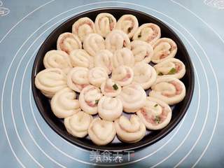 #第四届烘焙大赛暨是爱吃节#鲜肉面包的做法步骤：9